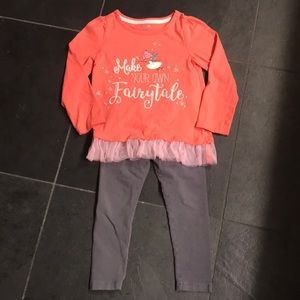 Gymboree matching outfit - toddler girl 3T